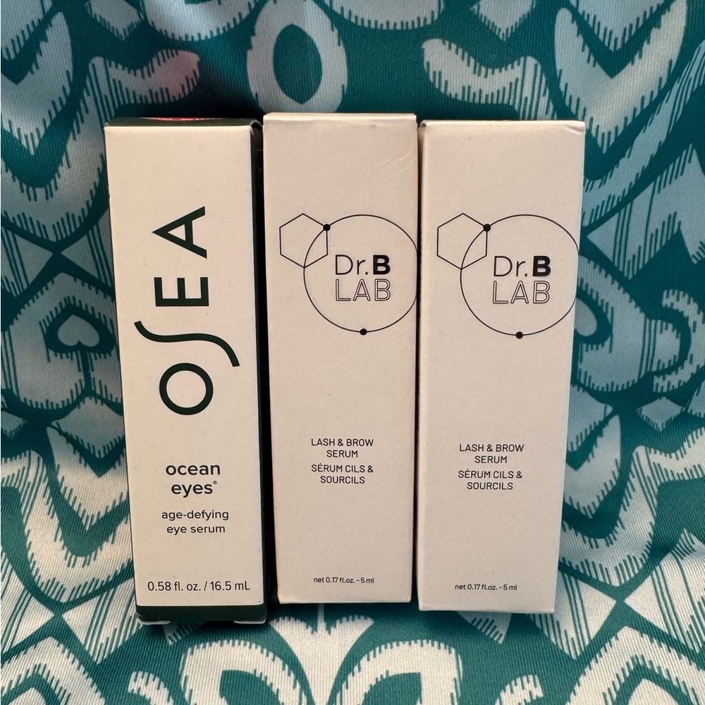 NEW Osea Eye Serum & Dr. B Lab Lash/Brow Serum Bundle